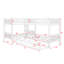 Ewout Kids Twin Over Twin Bunk Bed-417491152