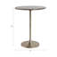 Table d'appoint moderne en métal et marbre Modern Glam-1754496782-1777084591