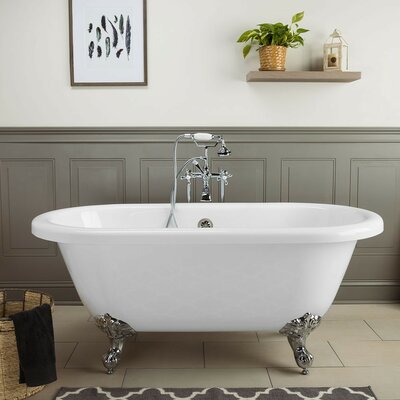 Windsor 60"" x 30"" Clawfoot Soaking Bathtub -  Chevington, CHA60DE0DICM