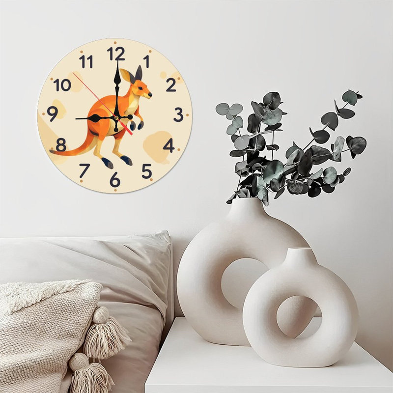 Horloge kangourou