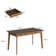 Featherstone Solid Wood Base Writing Desk