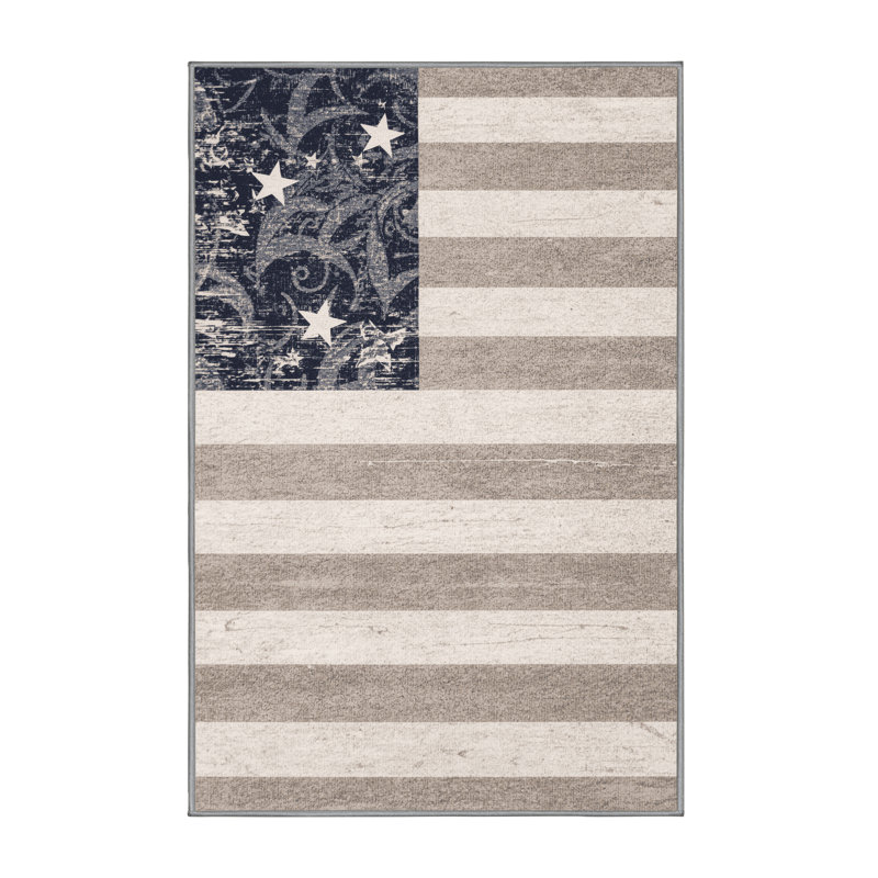 Tapis gris moelleux et moelleux à motif abstrait moderne et contemporain Fannin, 2 pi x 3 pi