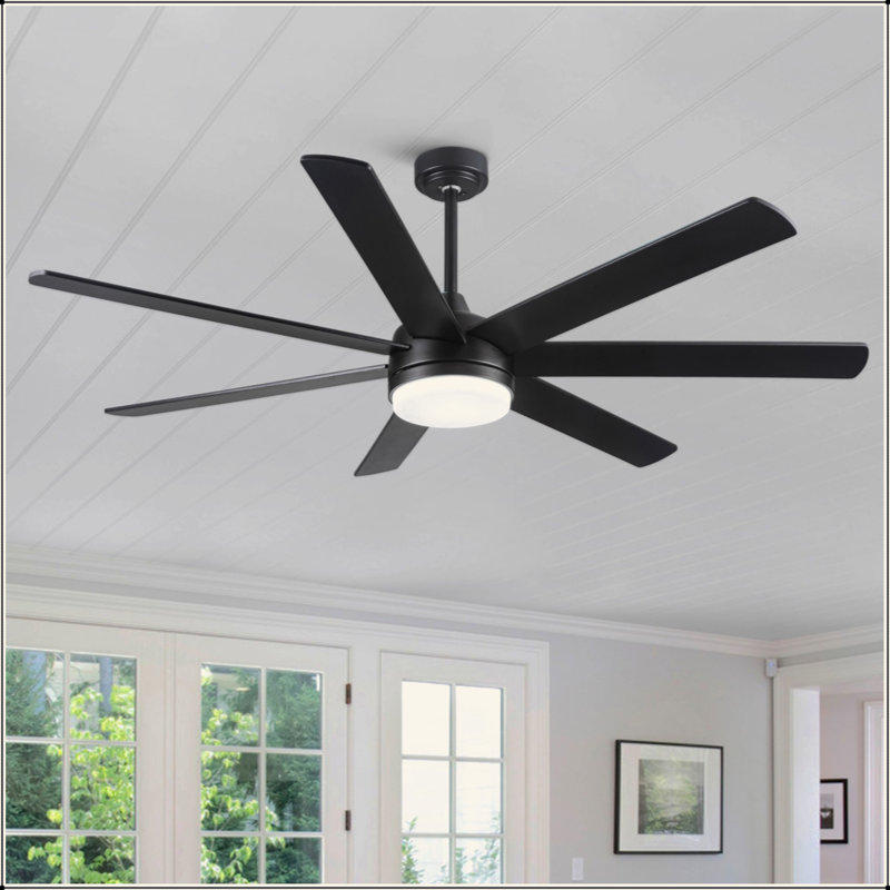 Ventilateur de plafond 72 po avec pales en contreplaqué pour salle à manger