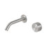 Acquaco Linki Kronos Wall Mount Two-Hole Single Handle Bathroom Lavatory Faucet with 5'' Spout Reach