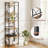 Santana 69.8" H X 18.5" W Standard 6-Shelf Storage Etagere Bookcase-1681639006