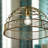 16"W Clara Industrial Gold Dome Shade Pendant