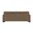 Darya Brown Suede Fabric Sofa W/4 Pillows