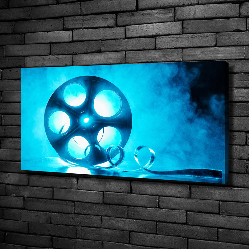Film Roll - Wrapped Canvas Print