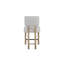 Tabouret de comptoir rembourré (ensemble de 2)