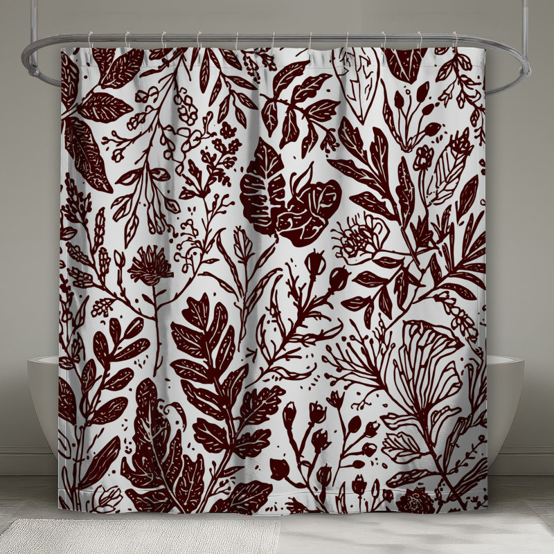 Rideaux de douche Botanical, 70 po l x 72 po H