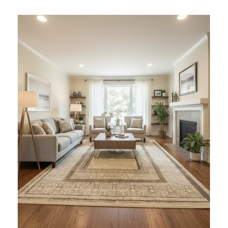 Performance Abstract Indoor Rug