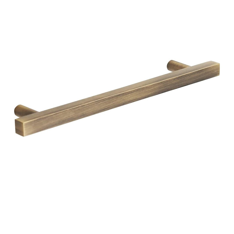 Madelyn Carter Frederick Solid Brass Drawer Pull, Antique Brass, 6