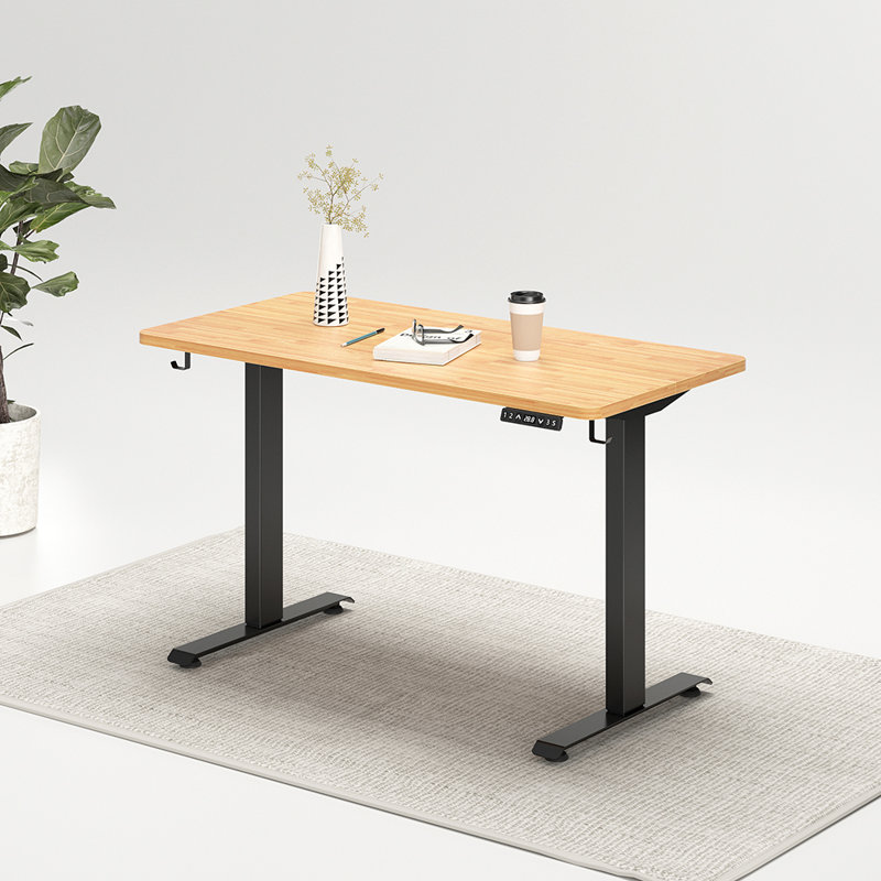 Bureau pour travailler debout à hauteur réglable, Bloc de boucher, H 46 po x l 48 po x P 24 po