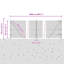 50cm H x 2500cm W Steel Fencing Kits