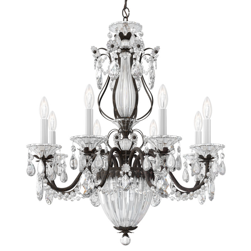 Bagatelle 11 - Light Chandelier, Heirloom Bronze, Spectra Crystal