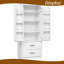 Garde-manger 71 po avec 8 tablettes de porte et ensemble anti-basculement 71 po-1043728469