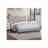 Burlap Fabric Upholstered Bed