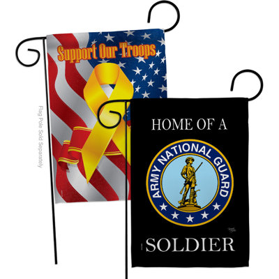 Decorative House Decoration Yard Banner 2-Sided Polyester/Polyester Blend 19 x 13 in. Garden Flag