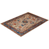 Serapi One-of-a-Kind 9'3" X 12'1" Hand Knotted Area Rug