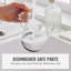 Martha Stewart 4-in-1 Milk Frother, Linen-134433248