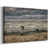 Toile naturelle avec cadre flottant