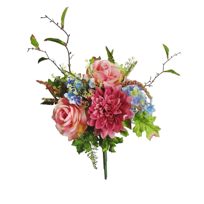Arrangement floral rose/dahlia/hydranga, Rose