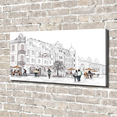Old Town - Wrapped Canvas Print