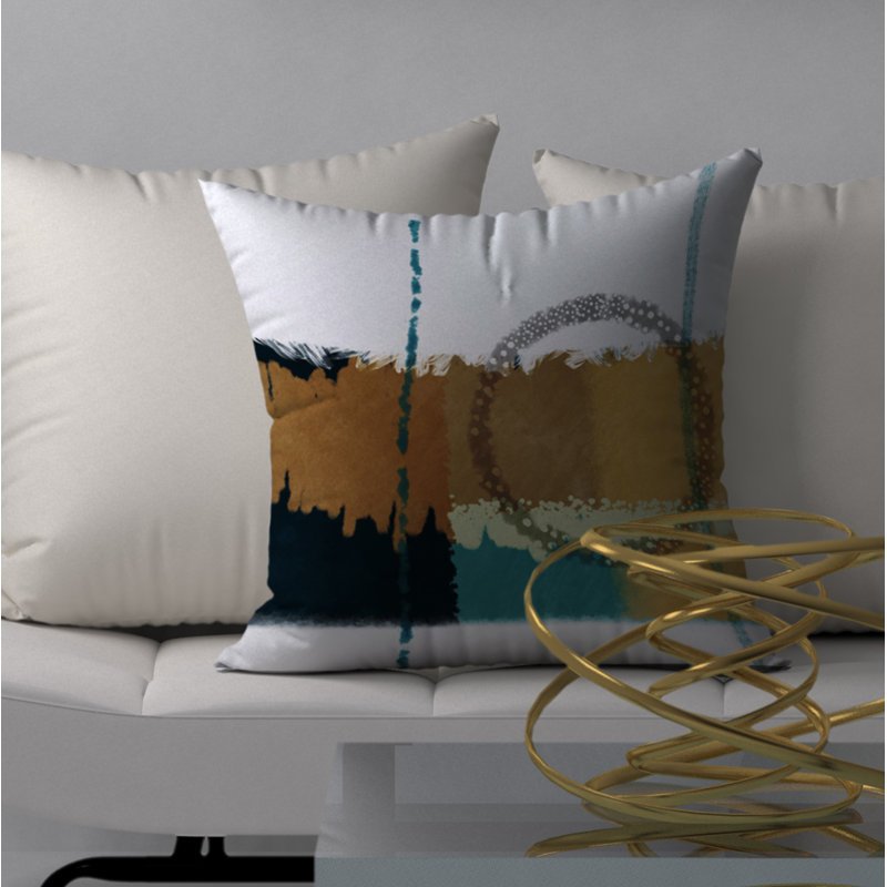 Housse de coussin carrée/insert, 24" X 24"