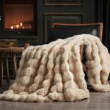 Ridgeline Faux Fur Throw Blanket