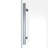 Seneca 56-60 in. W x 76 in. H Frameless Sliding Shower Door in Polished Stainless Steel-94298327