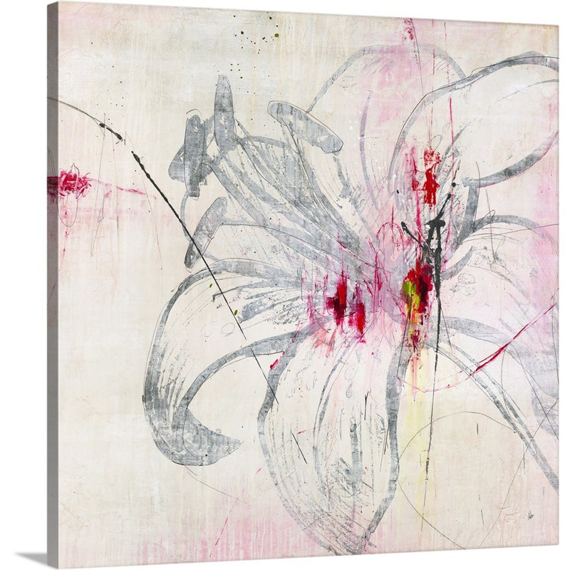 « genesis i », peinture sur toile, Toile tendue, H 16 po x l 16 po x p 1,25 po