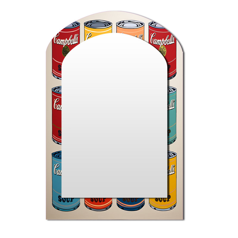 Décoration murale Pop Art Soup Collage II - Red Arch, 43 po x 33 po
