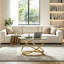 Reepham Modern Design Marble Coffee Table for Living Room-817393988