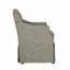 Fauteuil rembourré à jupe avec roulettes cachées-1601904442
