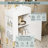 Modern White Bathroom Vanity With Ceramic Sink, Compact Storage Solution