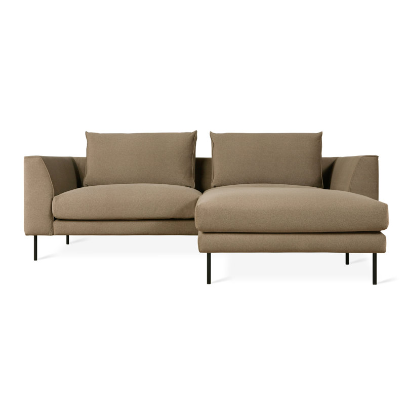 Renfrew Loft Bi-Sectional, Merino Mocha 100% Polyester