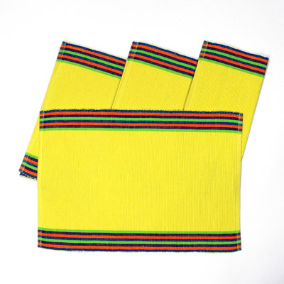 Cotton Striped Rectangle Placemat