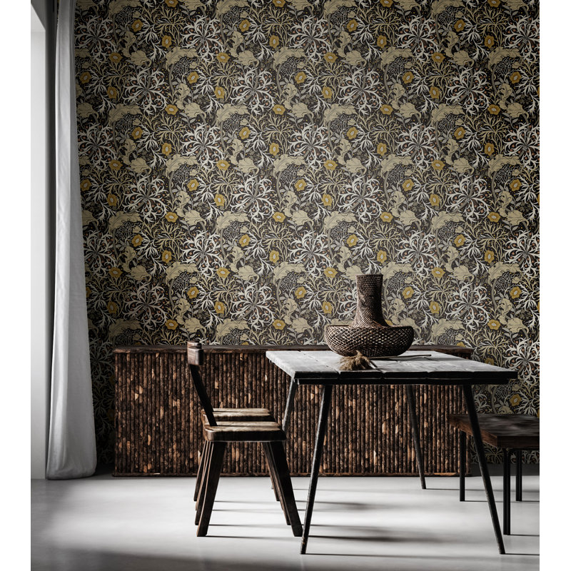 Padstow 10m x 50cm Wallpaper Roll, Slate