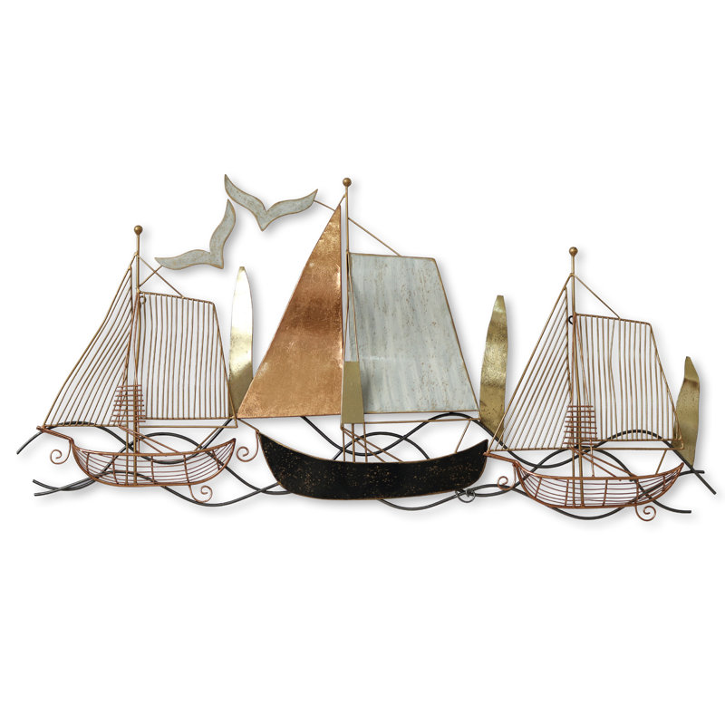 Coastal Wall Decor on Metal