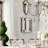 Distressed Silver Square Accent Mirror, Wall Mirror for Living Room, Entryway, Office, Bedroom, Hallway-699693844