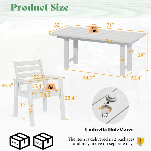 Dimensions du produit