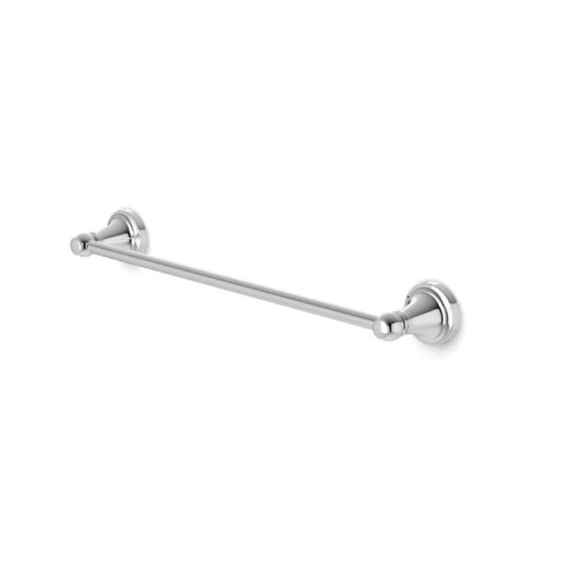 Trova Classic 18" Towel Bar Polished Nickel, Chrome, 2.13" H x 18" W x 2.75" D