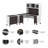 Magomed 3 Piece Computer Desk Office Set-360082486