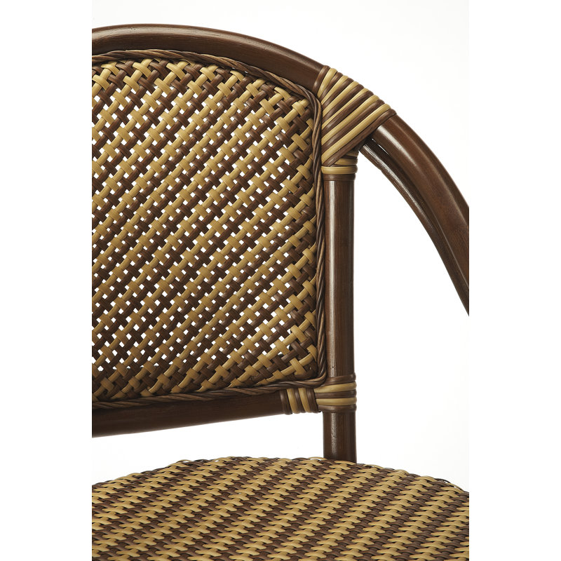 Tabouret de bar avec dossier et repose-pieds 29,75 Killingly