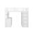 Twin Loft Bed With Drawers,Desk And Wardrobe-2124496879