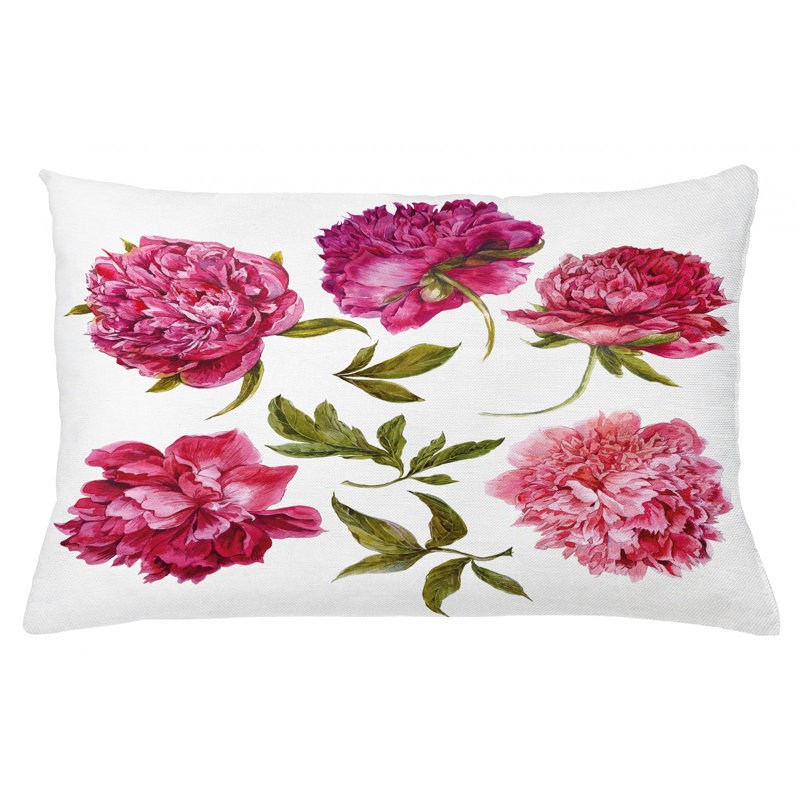 Housse de coussin lombaire intérieur/extérieur, 16 po x 26 po