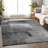 Premium Machine Washable Prisco Gray Rug-856153275