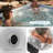 Restore 6-Person 50-Jet Lounger Hot Tub with LED Lighting and Ozonator-123989509