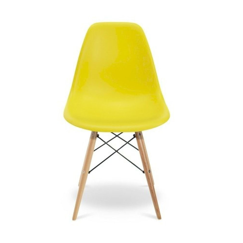 Eghard 17.5'' H Side Chair, Yellow
