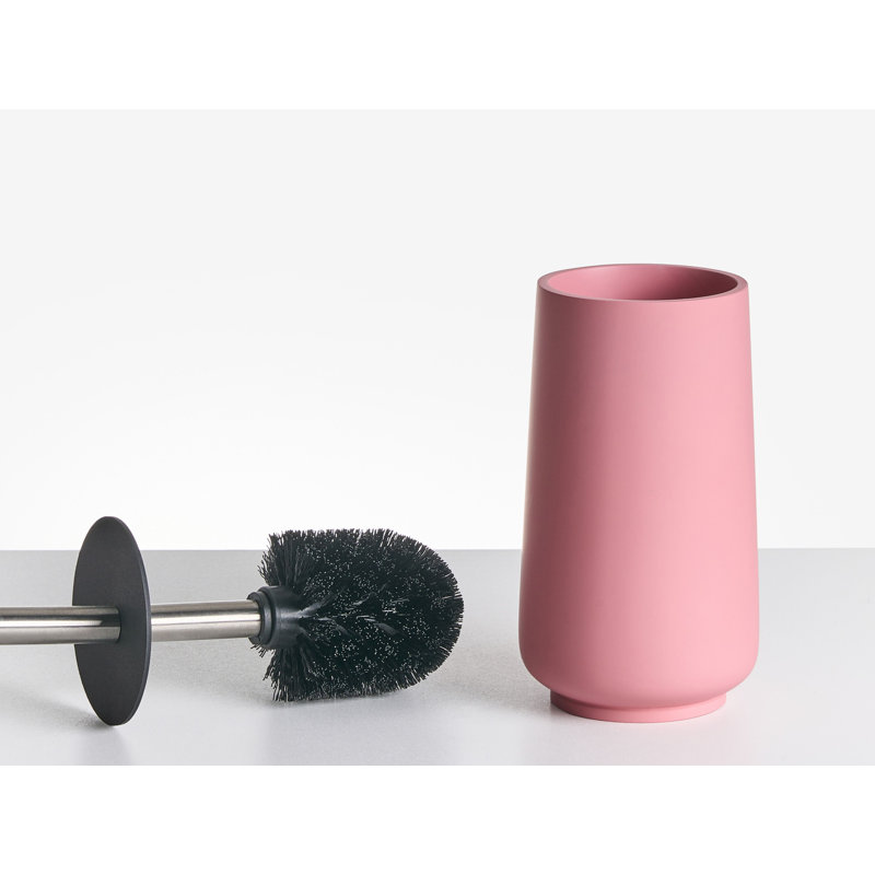 4-Piece Bathroom Accessories Set SUCHES Pink, Pink